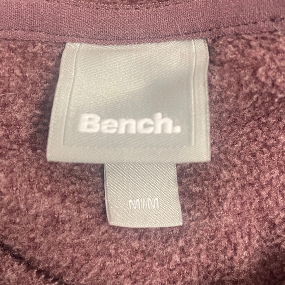 Bench Hoodie Purple/Lt Burgundy  Sz M - Picture 5 of 9